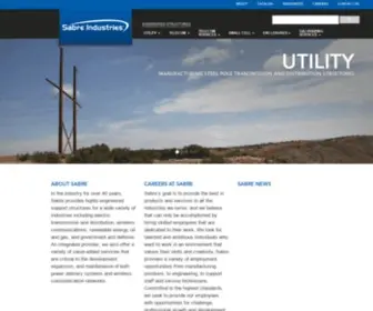 Sabreindustries.com(Sabre Industries) Screenshot