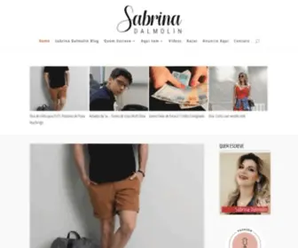 Sabrinadalmolin.com(Dicas de moda) Screenshot