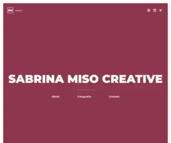 Sabrinamiso.com(Sabrina Miso Creative) Screenshot