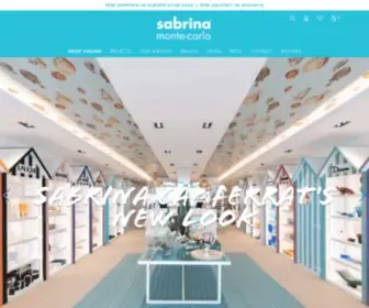 Sabrinamontecarlo.com(Luxury Interior Design in Monaco) Screenshot