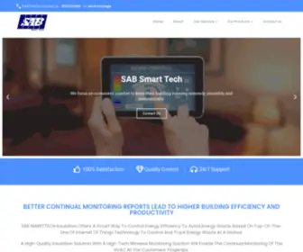 Sabsmarttech.com(SAB Smart Tech) Screenshot