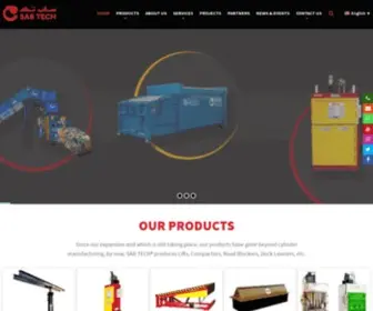 Sabtech.com.sa(Hydraulic Cylinders Manufacturers) Screenshot