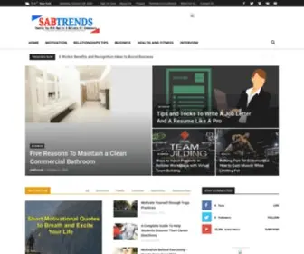 Sabtrends.com(Sabtrends) Screenshot