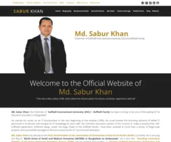 Sabur.me(Sabur Khan) Screenshot