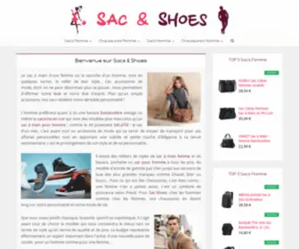 Sac-Shoes.fr(Les sacs et chaussures à la mode sur Sac&Shoes) Screenshot