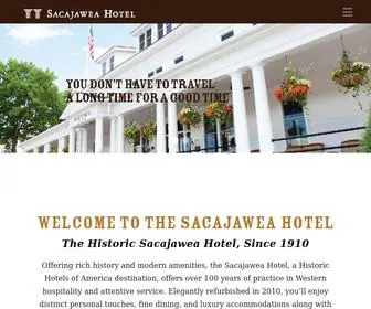 Sacajaweahotel.com(Sacajawea Hotel) Screenshot