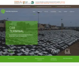 Sacargoservices.co.za(Experienced to handle all types of cargo) Screenshot