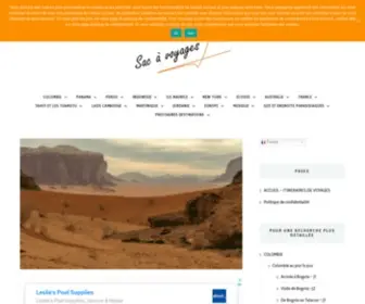 Sacavoyage.fr(Sac) Screenshot