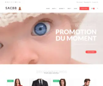 Sacbb.fr(Un site utilisant WordPress) Screenshot