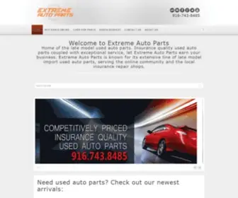 Saccar.com(Extreme Auto Parts) Screenshot