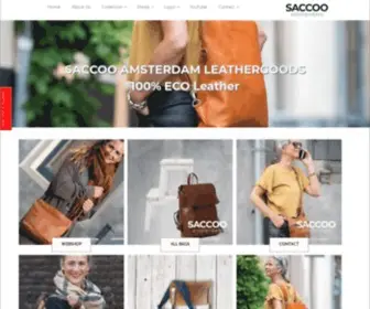 Saccoo.com(SACCOO AMSTERDAM) Screenshot