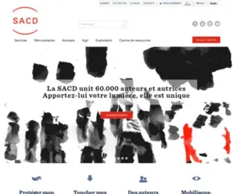 SaCD.be(Accueil) Screenshot