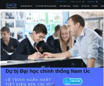 Sace.edu.vn(SACE Vietnamz) Screenshot