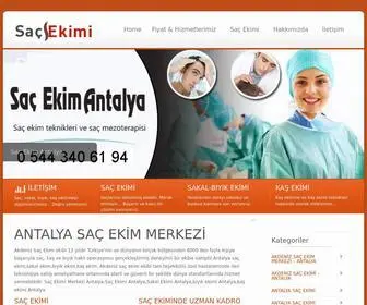 Sacekimantalya.com(Antalya) Screenshot