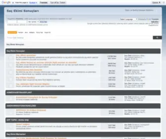 Sacekimisonuclari.com(Saç Ekimi Sonuçları) Screenshot