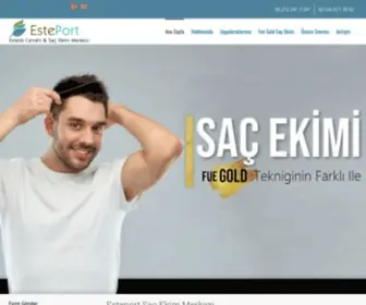 Sacekimmerkezi.com(Esteport Saç Ekimi Merkezi Fiyatları İstanbul) Screenshot