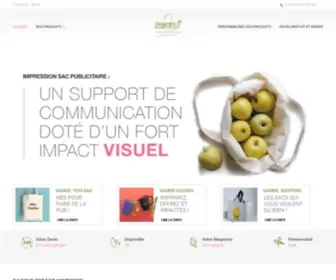 Sacetpub.fr(Sac personnalis) Screenshot