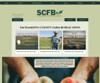 SacFarmbureau.org(Sac Co Farm Bureau) Screenshot