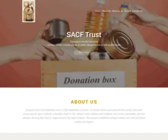 SacFtrust.co.za(SACF Trust) Screenshot