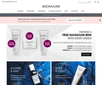 Sachajuan.co.uk(Sachajuan) Screenshot