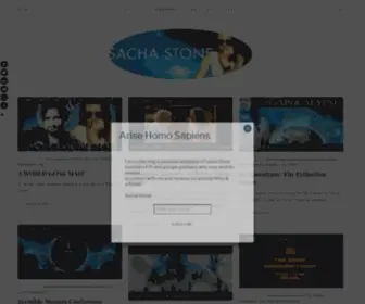 Sachastone.com(Sacha Stone) Screenshot