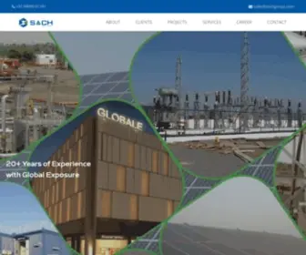 Sachgroup.com(SACH Electro Mech Pvt. Ltd) Screenshot