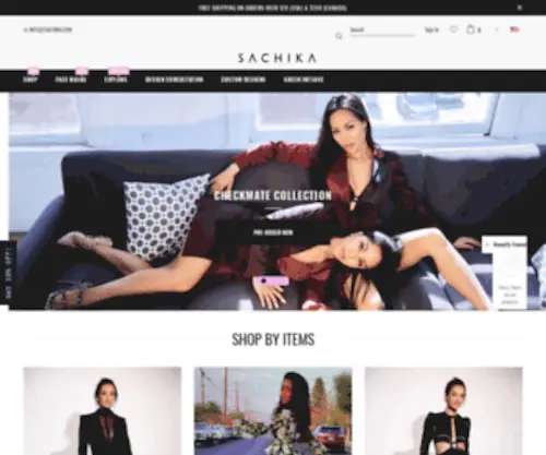 Sachika.com(For The Modern Woman) Screenshot