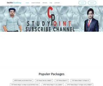 Sachinacademy.com(Sachinacademy) Screenshot