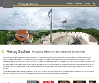 Sachon.de(Startseite) Screenshot