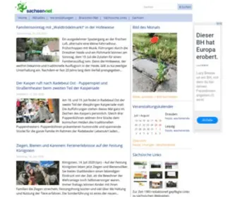 Sachsen-Net.com(Das regionale Web) Screenshot