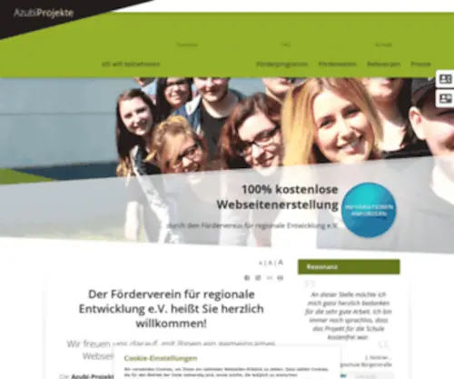 Sachsen-Vernetzt.de(Förderprogramm) Screenshot
