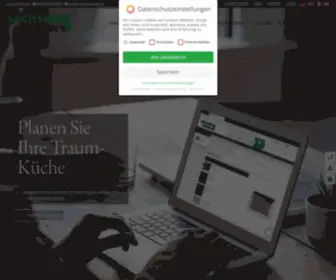 Sachsenkuechen.de(Willkommen bei Sachsenküchen) Screenshot
