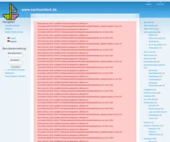 Sachsentext.de(sachsentext) Screenshot