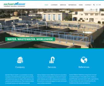 Sachsenwasser.com(Sachsen Wasser GmbH) Screenshot