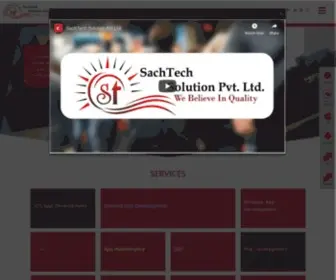 Sachtechsolution.com(SachTech Solution) Screenshot