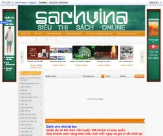 Sachvina.com(Siêu thị sách trực tuyến Việt Nam) Screenshot