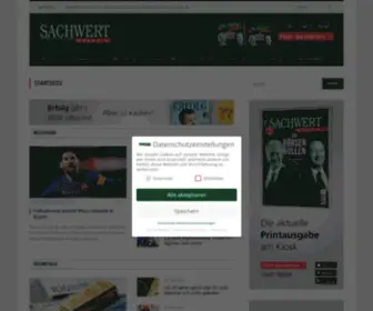 Sachwert-Magazin.de(Sachwert Magazin) Screenshot