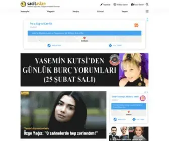Sacitaslan.com(Güncel) Screenshot