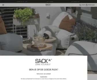 Sackit.nl(Officiële Webshop) Screenshot