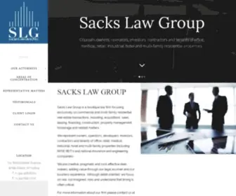 Sackslawgroup.com(Sacks Law Group) Screenshot