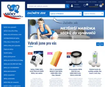 Sackyvysavace.cz(SÁČKY) Screenshot