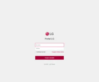 Saclg.com.br(Portal para relacionamento com revendedores lg) Screenshot