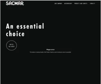 Sacmar.it(Home page) Screenshot