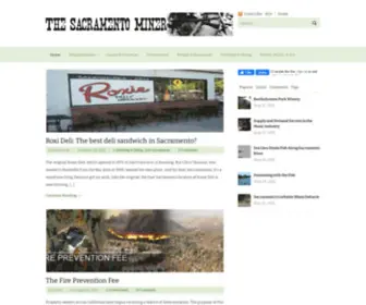 Sacminer.com(The Sacramento Miner) Screenshot