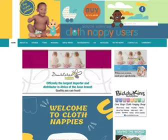 Sacnu.com(Modern Cloth Nappies) Screenshot