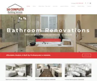 Sacompletebuildingservices.com.au(Home Renovations Adelaide) Screenshot