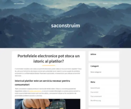 Saconstruim.ro(Sobe din zidarie) Screenshot
