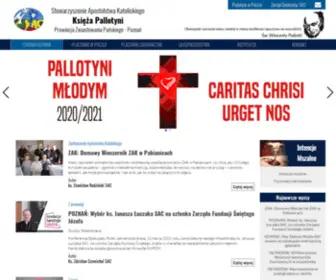 Sac.org.pl(Prowincja Zwiastowania Pańskiego) Screenshot