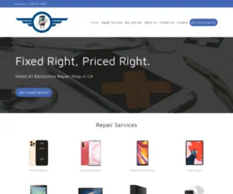 Sacramentofix.com(Voted #1 Electronics Repair Shop in CA) Screenshot