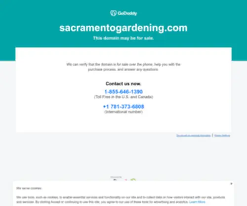 Sacramentogardening.com(Sacramentogardening) Screenshot